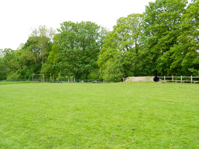 School field in Hanmer