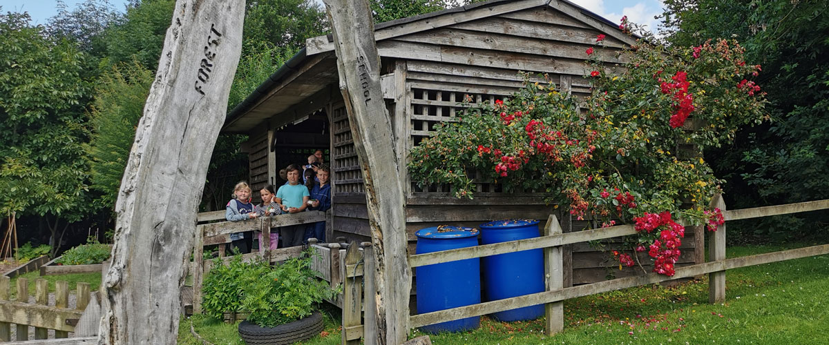 Forest School entrance