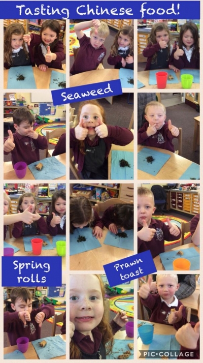 Class 1 Food tasting activity 