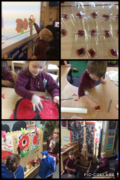 Dosbarth 1 Rememberance Day 