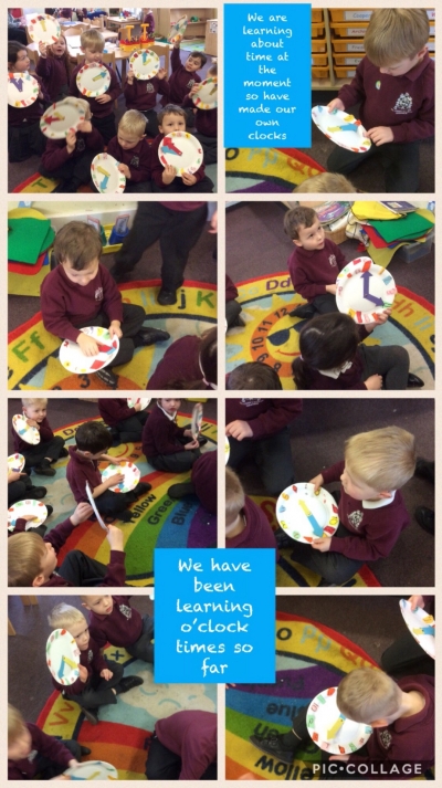 Dosbarth 1 Telling the time