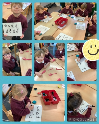 Nursery letter formation