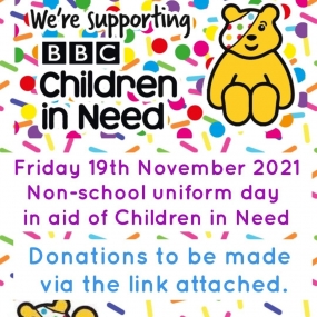 Children in need tomorrow!