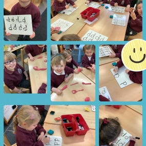 Nursery letter formation