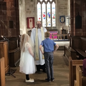 Owain Glyndwr and Margaret Hanmer's Wedding